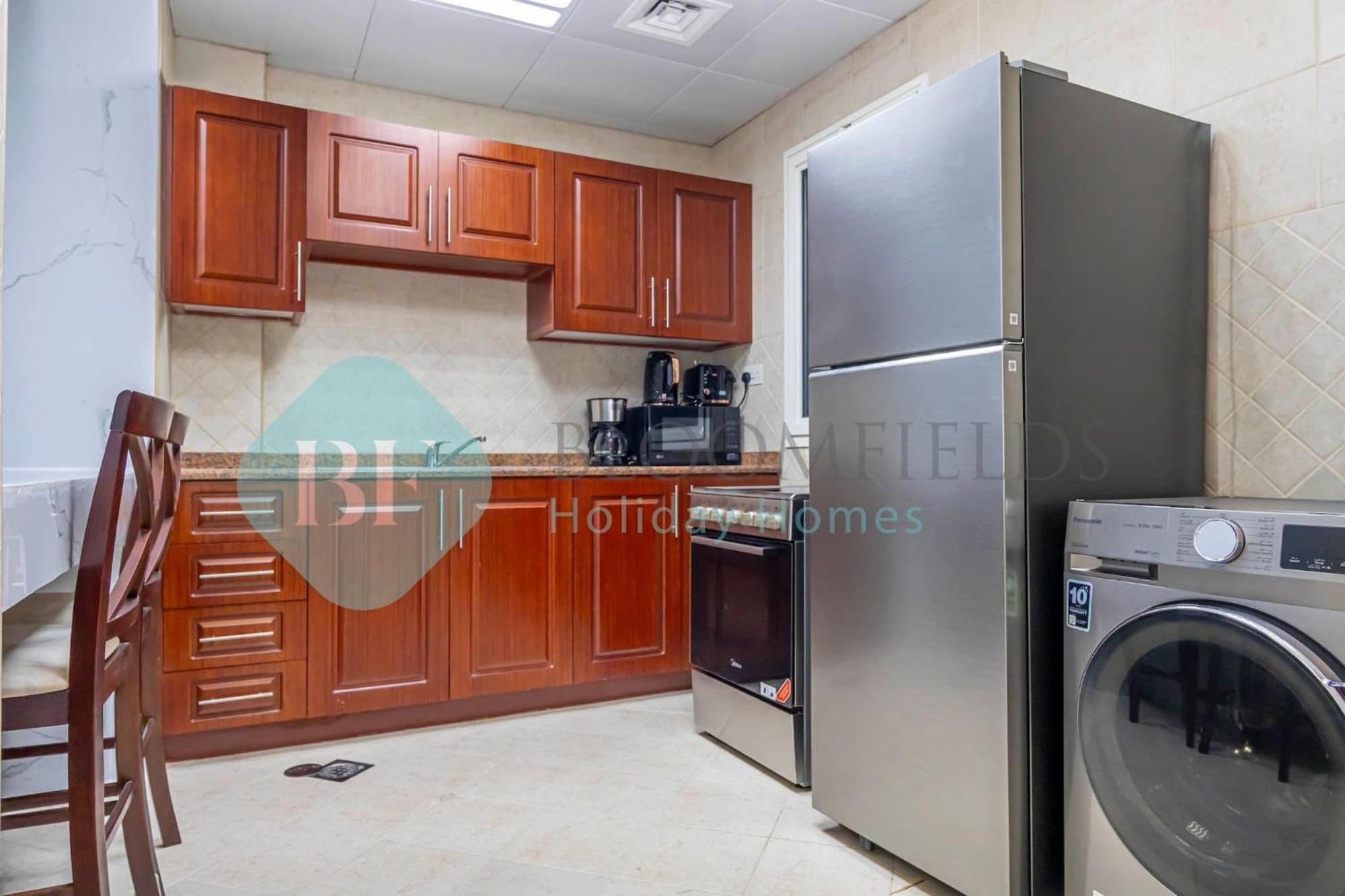 Ferienwohnung Bloomfields Hidden Gem 1Br In Elyacout Tower Abu Dhabi Exterior foto